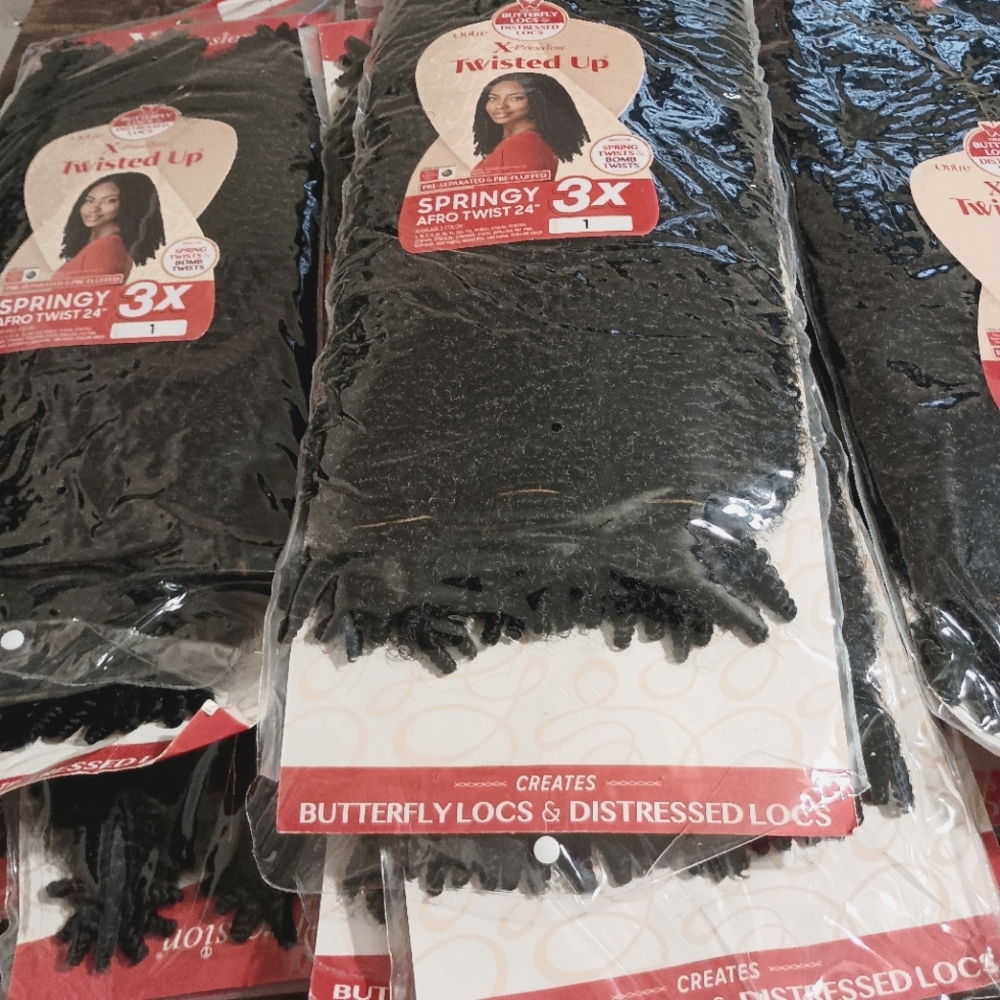 Outre butterfly locs expression springy afro twist 24 inch 3x